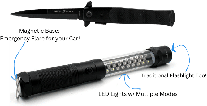 The Ultimate Self-Defense Set: Baton & Stealth Stiletto EDC