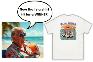 The FREE “Gulf of America” Trump Tee – A Bold Symbol of the 2025 Comeback